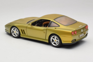 Ferrari 550 Maranello Gold Metallic Braccio & Gotz Bburago 1:18 3044-G1 Kov – obrázek 7 z 8