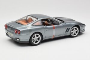 Ferrari 550 Maranello Šedý Metallic Maisto 1:18 4839 Kov – obrázek 2 z 6