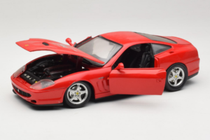 Ferrari 550 Maranello Červený Anson 1:18 3238 Kov – obrázek 2 z 8