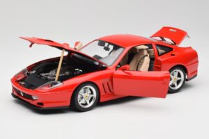 Ferrari 550 Maranello Červený Bburago 1:18 3064 Kov – obrázek 2 z 8