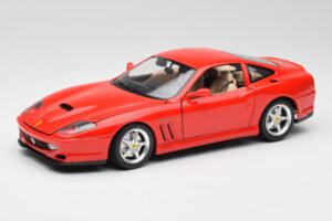 Ferrari 550 Maranello Červený Bburago 1:18 3064 Kov