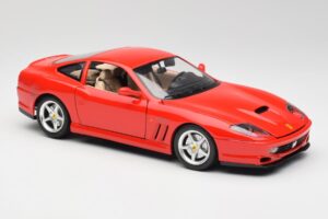Ferrari 550 Maranello Červený Bburago 1:18 3064 Kov – obrázek 6 z 8