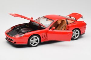 Ferrari 550 Maranello Červený Maisto 1:18 31839 Kov – obrázek 2 z 8