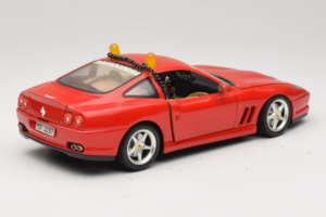 Ferrari 550 Maranello Safety Car Rosso Corsa Bburago 1:18 3064-P1 Kov – obrázek 3 z 8