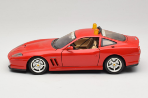 Ferrari 550 Maranello Safety Car Rosso Corsa Bburago 1:18 3064-P1 Kov – obrázek 4 z 8