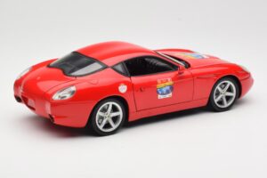 Ferrari 575 GTZ Zagato Červený Hot Wheels 1:18 L2960 Kov – obrázek 3 z 8
