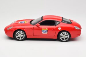 Ferrari 575 GTZ Zagato Červený Hot Wheels 1:18 L2960 Kov – obrázek 4 z 8