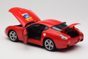 Ferrari 575 GTZ Zagato Červený Hot Wheels 1:18 L2960 Kov – obrázek 5 z 8