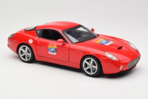 Ferrari 575 GTZ Zagato Červený Hot Wheels 1:18 L2960 Kov – obrázek 6 z 8