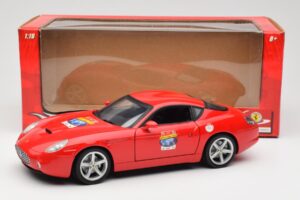 Ferrari 575 GTZ Zagato Červený Hot Wheels 1:18 L2960 Kov – obrázek 8 z 8