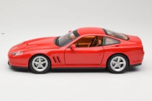 Ferrari 575M Maranello Červený Hot Wheels 1:18 54937 Kov – obrázek 4 z 8
