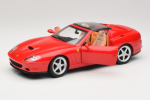 Ferrari 575M Superamerica Červený Hot Wheels 1:18 J2858 Kov – obrázek 2 z 8