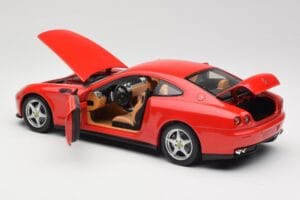 Ferrari 612 Scaglietti Rosso Corsa Hot Wheels 1:18 B6047 Kov – obrázek 5 z 8