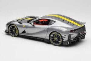 Ferrari 812 Competizione Grigio Coburn Bburago 1:18 18-01647 Kov – obrázek 7 z 8