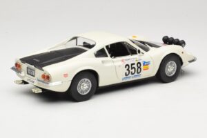 Ferrari Dino 246 GT Bílý Anson 1:18 3580 Kov – obrázek 3 z 8