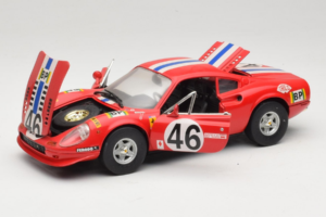 Ferrari Dino 246 GT #46 Červený Anson 1:18 3580-P1 Kov – obrázek 2 z 8