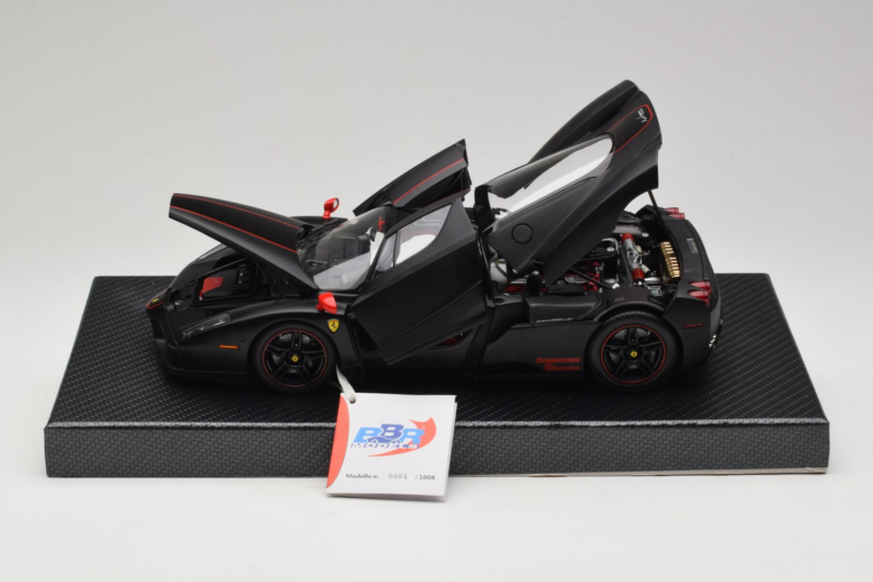 Ferrari Enzo Matt Black Limitovaná Edice BBR 1:18 HE180029 Kov