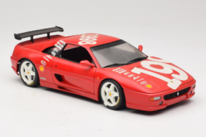 Ferrari F355 Berlinetta Červený s bílými koly UT Models 1:18 180074020-P2 Kov – obrázek 6 z 8