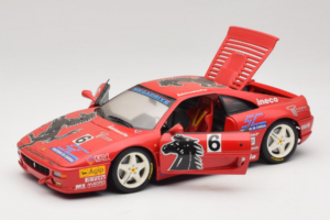 Ferrari F355 Berlinetta Diavia #6 Červený UT Models 1:18 180074020-P3 Kov – obrázek 2 z 8