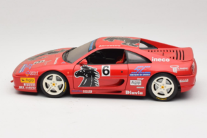 Ferrari F355 Berlinetta Diavia #6 Červený UT Models 1:18 180074020-P3 Kov – obrázek 4 z 8