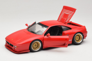 Ferrari F355 Berlinetta Červený Se Zlatými Zakázkovými Disky UT Models 1:18 180074020-P5 Kov – obrázek 2 z 8
