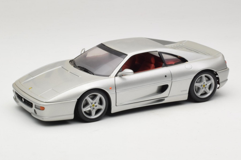 Ferrari F355 Berlinetta Stříbrný UT Models 1:18 180074020-S1 Kov