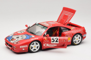Ferrari F355 Berlinetta Slushuppie #52 M. Peters Červený UT Models 1:18 180074020-P4 Kov – obrázek 2 z 8