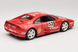 Ferrari F355 Berlinetta Slushuppie #52 M. Peters Červený UT Models 1:18 180074020-P4 Kov – obrázek 3 z 8