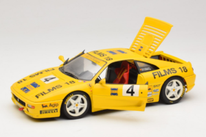 Ferrari F355 Coupe Films 18 #4 Reoloffs / Ansembourg Žlutý UT Models 1:18 180074021-Y1 Kov – obrázek 2 z 8
