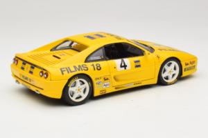 Ferrari F355 Coupe Films 18 #4 Reoloffs / Ansembourg Žlutý UT Models 1:18 180074021-Y1 Kov – obrázek 3 z 8
