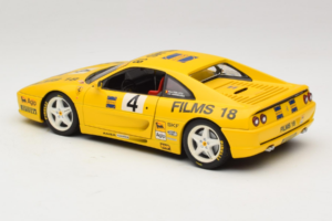 Ferrari F355 Coupe Films 18 #4 Reoloffs / Ansembourg Žlutý UT Models 1:18 180074021-Y1 Kov – obrázek 7 z 8