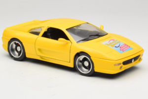 Ferrari F355 Racing Žlutý Faszination Modelbau Limitovaná Edice Solido 1:18 9009 Kov – obrázek 5 z 7
