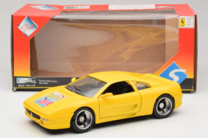 Ferrari F355 Racing Žlutý Faszination Modelbau Limitovaná Edice Solido 1:18 9009 Kov – obrázek 7 z 7