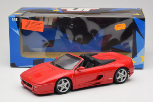 Ferrari F355 Spider Červený UT Models 1:18 180074030-P1 Kov – obrázek 7 z 7