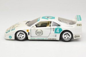 Ferrari F40 4444 Tage Garanta #4 Bílý Bburago 1:18 3332-W5 Kov – obrázek 4 z 8