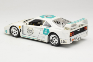 Ferrari F40 4444 Tage Garanta #4 Bílý Bburago 1:18 3332-W5 Kov – obrázek 7 z 8