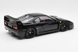 Ferrari F40 Černý Kyosho 1:18 08416BK Kov – obrázek 4 z 10