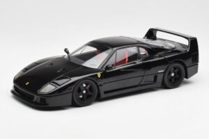 Ferrari F40 Černý Kyosho 1:18 08416BK Kov