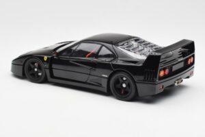 Ferrari F40 Černý Kyosho 1:18 08416BK Kov – obrázek 9 z 10
