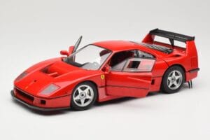Ferrari F40 Competizione Test Version Červený Hot Wheels 1:18 P9922 Kov – obrázek 2 z 8
