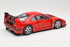 Ferrari F40 Competizione Test Version Červený Hot Wheels 1:18 P9922 Kov – obrázek 3 z 8