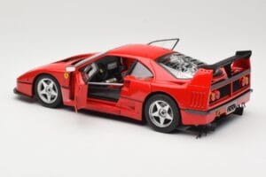 Ferrari F40 Competizione Test Version Červený Hot Wheels 1:18 P9922 Kov – obrázek 5 z 8