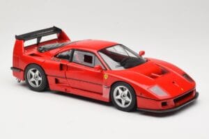 Ferrari F40 Competizione Test Version Červený Hot Wheels 1:18 P9922 Kov – obrázek 6 z 8