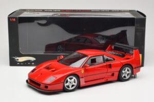 Ferrari F40 Competizione Test Version Červený Hot Wheels 1:18 P9922 Kov – obrázek 8 z 8