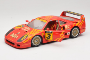 Ferrari F40 Evoluzione #3 Brummel Červený 1987 Bburago 1:18 3022-P2 Kov – obrázek 2 z 8