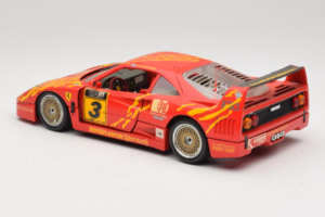 Ferrari F40 Evoluzione #3 Brummel Červený 1987 Bburago 1:18 3022-P2 Kov – obrázek 7 z 8