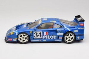 Ferrari F40 Evoluzione #34 Modrý Custom 1987 Bburago 1:18 3032-C1 Kov – obrázek 4 z 8