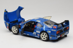 Ferrari F40 Evoluzione #34 Modrý Custom 1987 Bburago 1:18 3032-C1 Kov – obrázek 5 z 8