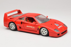 Ferrari F40 Evoluzione Červený Master Line Bburago 1:18 3042-M1 Kov – obrázek 6 z 8