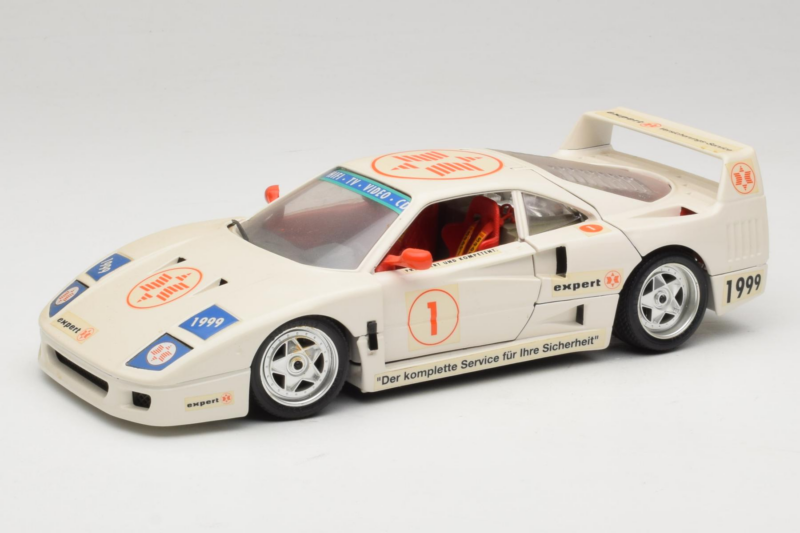 Ferrari F40 #1 Expert Bílý 1987 Bburago 1:18 3332-W2 Kov